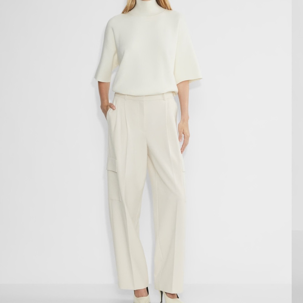 Babaton Outgoing Satin Cargo Pant
